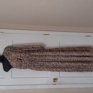 NWT GIANI BINI DALIA ASYMMETRICAL  ANIMAL PRINT MAXI DRESS SZ 6